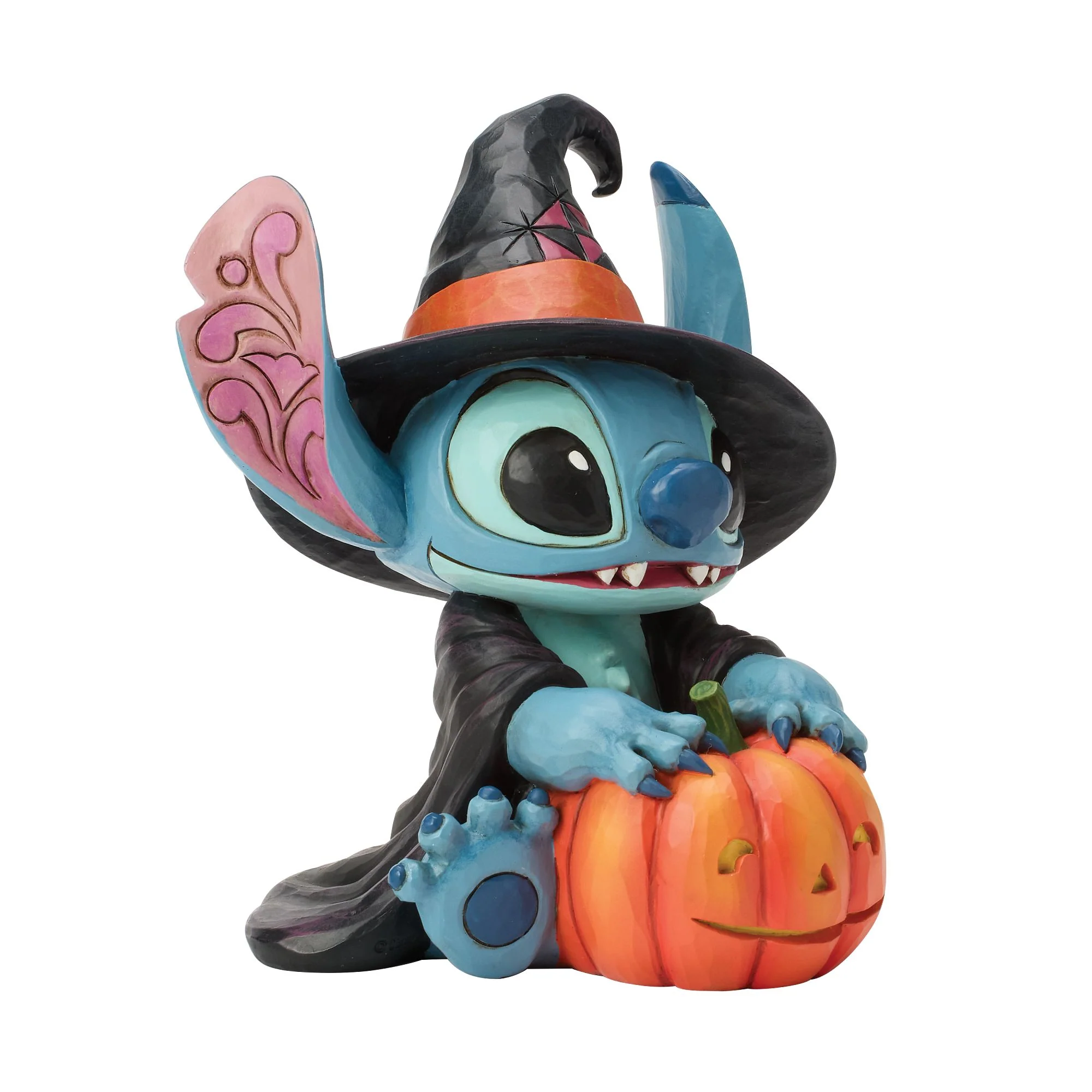 Witchy Stitch (Stitch Witch with Jack-O-Lantern Figurine) - Image 2