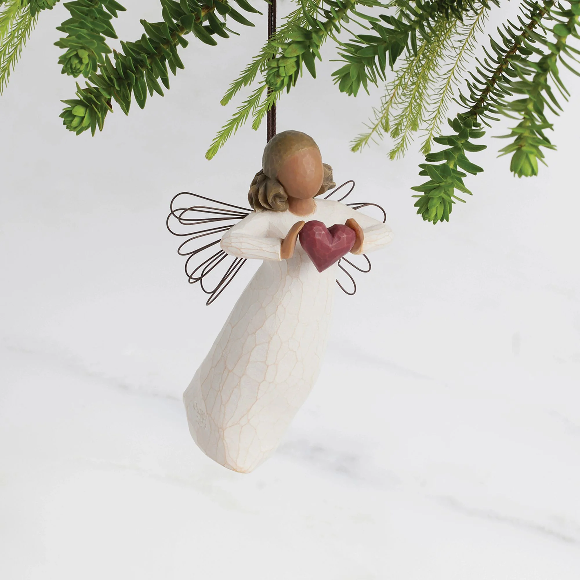With Love Ornament by Willow Tree - Image 2