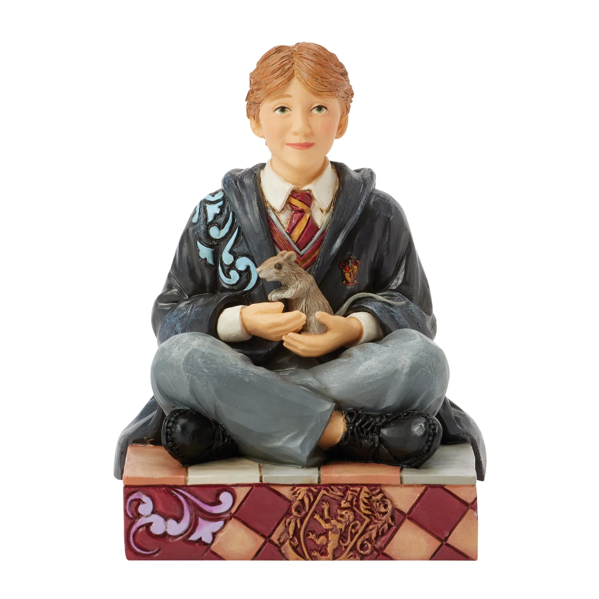 Ron Weasley Personality Pose Figurine - "Wizarding Whiskers"